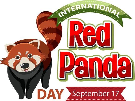 International Red Panda Day On September 17