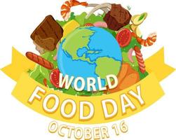 World Food Day Banner Template vector