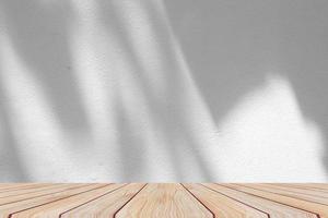 Wooden table background photo