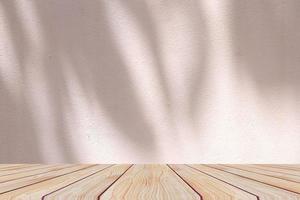 Wooden table background photo