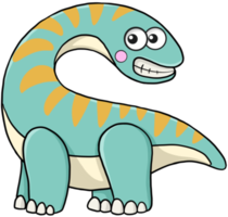 niedlicher Cartoon-Dinosaurier-Charakter png