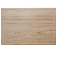 Wooden chopping board Wooden tray Light wood PNG 3d illustration