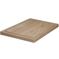 tabla de cortar de madera bandeja de madera madera clara png 3d ilustración