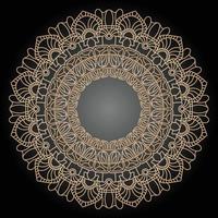 Luxury mandala background ornament decoration vector