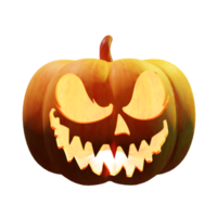 elemento de diseño de halloween de calabaza png