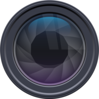 Camera lens clipart design illustration png