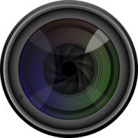 illustrazione di progettazione clipart fotocamera dslr foto png