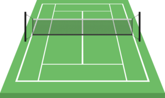 illustration de conception de clipart de tennis png