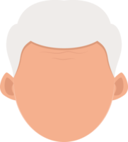 Old man clipart design illustration png