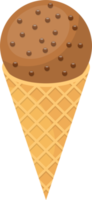 Ilustración de diseño de imágenes prediseñadas de helado png