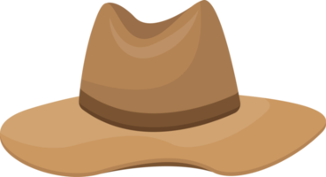 Old retro man hat clipart design illustration png