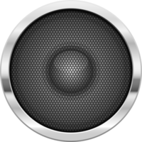 ilustração de design de clipart de alto-falante de áudio png