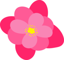 ilustração de design de clipart de flores png