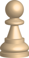 ilustração de design de clipart de peça de jogo de xadrez png