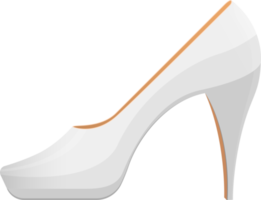 Ilustración de diseño de imágenes prediseñadas de zapatos de tacón alto