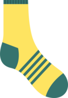 illustration de clipart de chaussettes différentes png