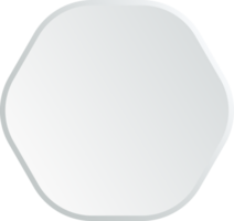 White blank buttons clipart design illustration png