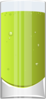 Glass of fresh juice clipart design illustration png