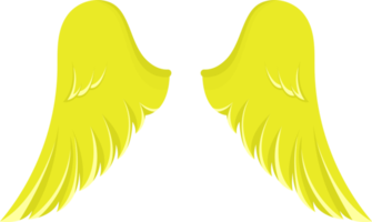 angel wings clipart design illustration png