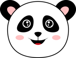 pandabeer clipart ontwerp illustratie png