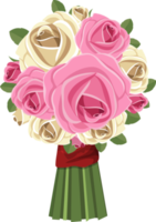 bouquet de fleurs clipart conception illustration png