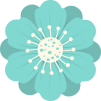 ilustração de design de clipart de flores lindas png