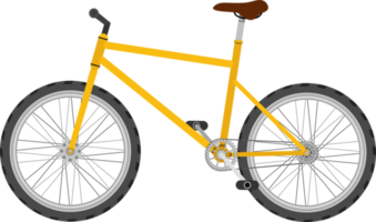 Ilustración de diseño de imágenes prediseñadas de bicicleta png