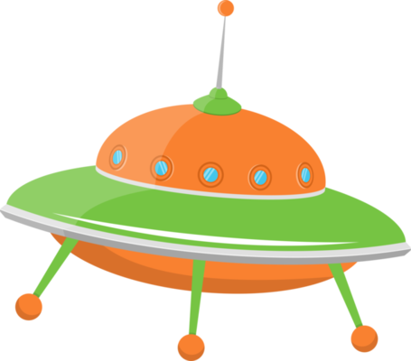 alien space ship clip art