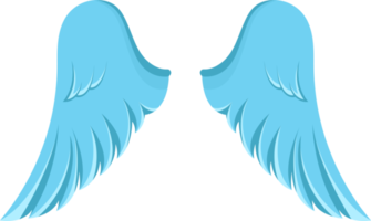 ilustração de design de clipart de asas de anjo