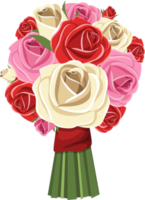 illustrazione di progettazione clipart bouquet di fiori png