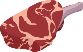 illustration de conception de clipart de viande fraîche png