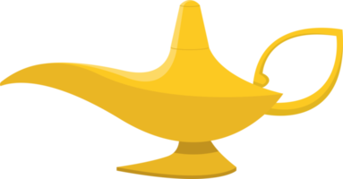 Magic lamp clipart design illustration png