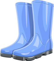 bottes de jardin en caoutchouc clipart design illustration png