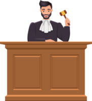 juez hombre clipart diseño ilustración