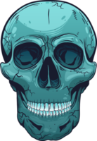 Skull clipart design illustration