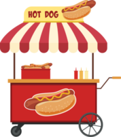 ilustração de design de clipart de cachorro-quente png
