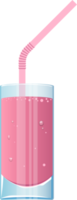 copo de ilustração de design de clipart de suco fresco png