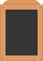 ilustração de design de clipart de placa preta de menu png