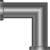 Metallic pipes clipart design illustration png