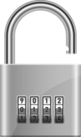 Padlock clipart design illustration png