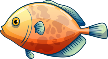 ilustração de design de clipart de desenho de peixe png