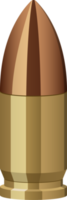ilustração de design de clipart de bala de arma png