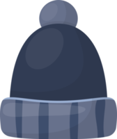 ilustração de design de clipart de boné de inverno png