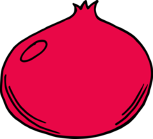 dibujado a mano frutas clipart diseño ilustración png