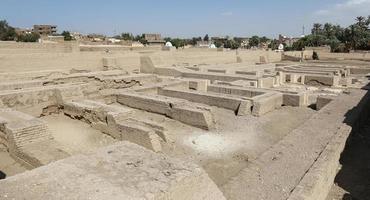 Mortuary Temple of Seti I in Luxor, Egypt photo