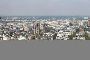 altstadt de la ciudad de colonia, alemania foto