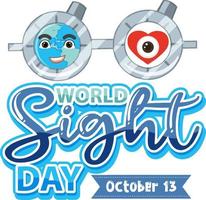 World Sight Day Concept Vector