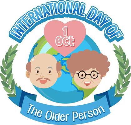 International Day for Older Person Poster Template