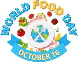 World Food Day Banner Template vector