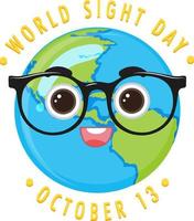 World Sight Day Poster Design vector